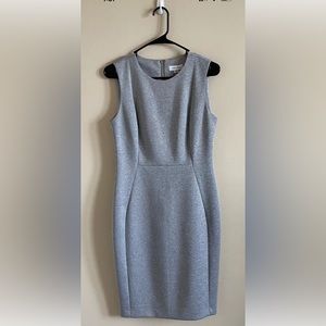 Calvin Klein Sleeveless Crew Neck Sheath Dress Size 8